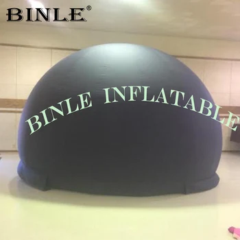 Oxford pano portátil planetário inflável projeção da abóbada da tenda inflável de cinema, área para a exposição da exposição de adereços