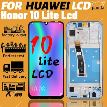 Para Honra 10 Lite Lcd Para Huawei 20i 10i 20 Lite Apresentar HRY-TL00T Com o Toque conjunto do Digitador da Tela Com Moldura