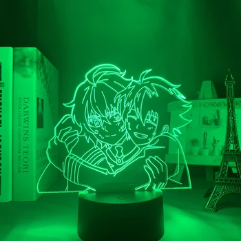 Serafim de Final Diodo emissor de Luz para a Decoração do Quarto da Noite de Luz Presente de Aniversário Anime 3d Lâmpada de Néon para o Quarto