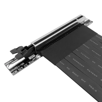 Toda a Velocidade PCIE 3.0 X16 Cartão de Cabo de Extensão do Cabo Blindado Compatível com ATX Chassi Phanteks Lianli MSI Placa