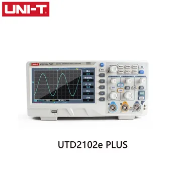 UNIDADE UTD2102e UTD2102CEX UTD2102e mais UTD2102CEX+Osciloscópio de Armazenamento Digital Laboratório de Reparo Eletrônico Testador de forma de Onda