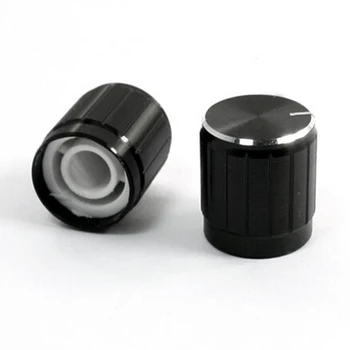 ZLinKJ 10pcs/set Plástico Potenciômetro Botões Rotativos para 6mm Parafuso do Eixo 14 x 16mm Interruptor Botão venda quente