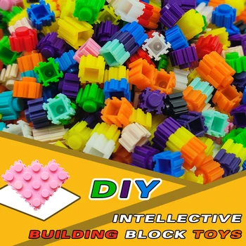 1000 Pcs 8*8 MM de Magia Mini Diamond Blocos de Construção de Macro DIY Criativos Brinquedos Tijolos para Construção, para a Criança o Dom de