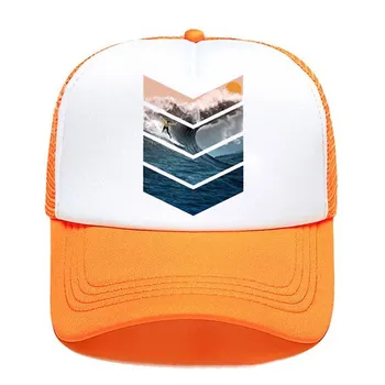 De surf de cap DIY logotipo chapéu personalizado verão cap Anúncio caps para empresa unissex malha de espuma de chapéu, a capa de viagem fashioncap