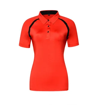 High-end de roupas por atacado de Golfe Abrir as Mulheres 2020 New de poliéster, em Camisas do Golfe para a Gola das Raparigas Desportivas