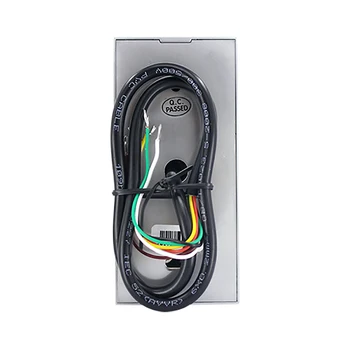 IP66 waterproof metal controle de acesso de Indicadores do DIODO emissor de suporte de Segurança de RFID 125KHz ou EM 13,56 MHz IC Wiegand 26 34 leitor de cartão