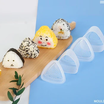 Japão Nigiri Sushi Molde Bolinho De Arroz, 5 Rolos Maker Antiaderente Prima Bento Ferramenta Frete Grátis