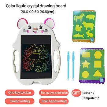 LCD Tela Eletrônica Escrever prancha de Desenho Tablet Digital Comprimidos Desenho Gráfico 9 Polegadas Coloridas Almofadas Para Criança Menino E Meninas