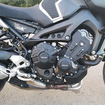 Motocicletas tampa do Motor a Proteção de caso para caso GB de Corrida Para a YAMAHA MT-09 FZ09 Tracer 900/GT SXR900 Motor CoversProtectors
