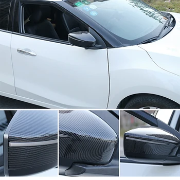 Para Nissan Note E12 Hatchback 2016 17 18 19 2020 Acessórios do Carro do Lado da Porta de Espelho de vista Traseira Tampa Exterior ABS Carbono/Chrome