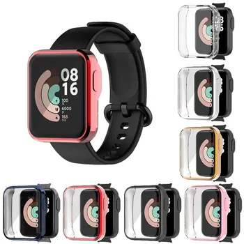 Suave Colorido Relógio Protetor de Caso Para o Xiaomi Mi Assistir Lite Tela de Proteção da Pele da Tampa Shell para Mi Ver Lite Acessórios
