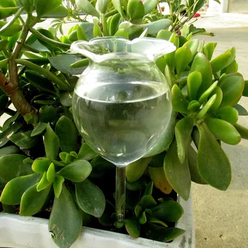 Vidro Dispositivo de Rega de Jardim de Vidro de Rega de Aspersão Interior Automática Flor Glassgarden Planta Flor Dispositivo de Aspersão#w