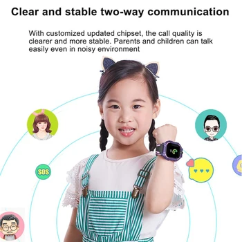 Z6 Smart Watch Crianças smart watch LBS SOS Chamada Local Finder Localizador Tracker inglês 2G de Telefone de Chamada de 2020 Crianças Smartwatch