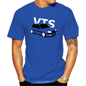 2020 Novo Estilo de Verão a Moda de T-shirt França Carro Clássico Saxo VTS Homens Inspirados T-Shirt