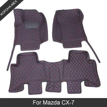 3D Carro de Luxo de Tapetes Para Mazda CX-7 de automóveis tapetes produtos de seu carro interiores e reduzir em russo