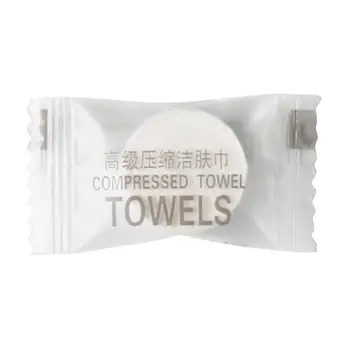 50Pcs Portátil Não-tecido de Compressão Toalha de Têxteis-Lar Toalha Tablet Cápsulas Exterior Acessórios de Viagem Descartáveis Lavagem TowelsC