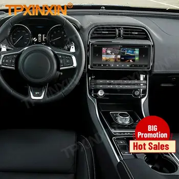 8+64G Carplay Android De 10 Multimídia Receptor Estéreo Para a Jaguar XE 2016 2017 2018 2019 GPS de Navegação de Rádio, de Vídeo, de Áudio da Unidade principal