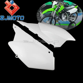 A Sujeira da motocicleta Bicicleta Traseira do Lado do Cobre Para a Kawasaki KLX250 D-Tracker X 2008-2019 KLX250S KLX250SF Motocross Lado Plástico Carenagem