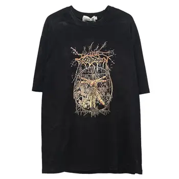 Algodão Preto Hip Hop Tshirt Streetwear Harajuku Oversized T-shirt dos Homens Casual Japão de Verão Camiseta Engraçada High Street Tops