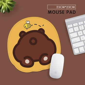 Bonito Desenho Animado Original Urso Pato Gato Dinossauro Mesa Grande Tapete De Jogo De Escritório MousePad Animais Forma Escrita Tapete De Fácil Limpeza Pad Laptop