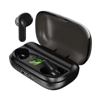 BYKRSEN TWS Fones de ouvido sem Fio Bluetooth 5.0 Fone de ouvido Mini Fones de ouvido Com Microfone Caixa de Carregamento do Esporte Headset Para Ios Android Telefones