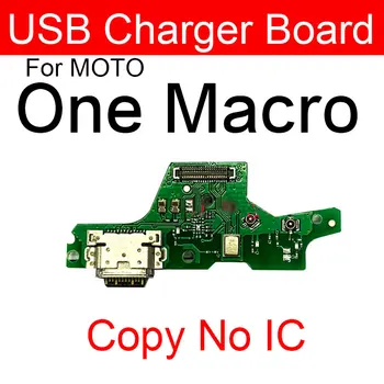 Carregador Tomada USB da Placa Para Motorola Moto, Um Poder de Ação Visão de Fusão+ Macro de Carregamento Micro Conector Dock cabo do Cabo flexível do Conselho