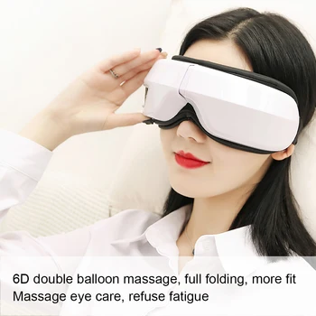 DIOZO Pressão de Ar de Olho Massagem Instrumento de Vibração Compressa Quente de Música Bluetooth Massager Elétrico Aliviar a Fadiga Ocular Massagem