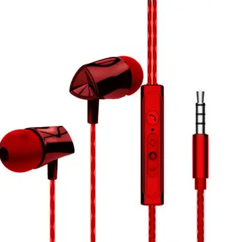 Novo EOR X10 Universal com Fios de Fone de ouvido In-ear Fones de ouvido de Baixo Fones de ouvido Para o IPhone Samsung MP3 Sport Jogo de Fones de ouvido Com Microfone