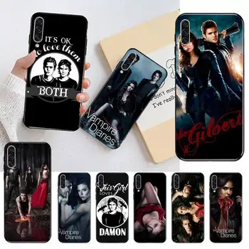 O Vampire Diaries Caso de Telefone Para Samsung A40 A50 A71 A8 A10 S7 S8 S10 S20 Fe nota 10 mais