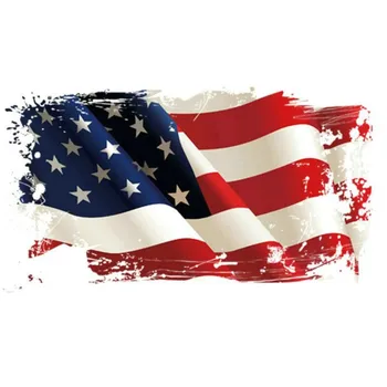 Rua Ícone Mulheres Homens Roupas 260mm bandeira Americana Ferro na Impressão de transferência de Patches para o vestuário, a T-shirt Patch Diy 3D Adesivos