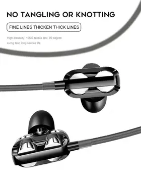 Universal 3,5 mm Estéreo No Fone de Ouvido Com Microfone com Controle de Fio de Fone de ouvido Controle de Fio de Baixo Esporte Headset para Jogos Para Smartphone