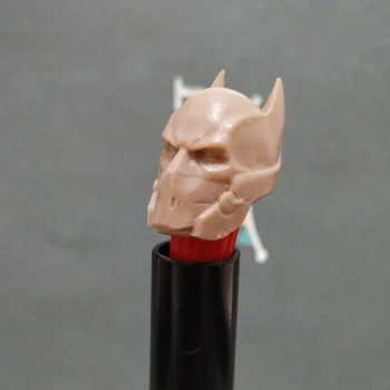 Unpaint 1/12 Escala de Bruce Wayne Head Sculpt para 6in Figura de Ação do Brinquedo
