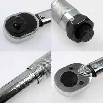 1/4 de polegada 5-25nm Clique Torque Ajustável Moto Chave de Reparação de Ferramentas Conjunto de kit de Reparação de Bicicletas Ferramenta Chave de Mão de Ferramenta