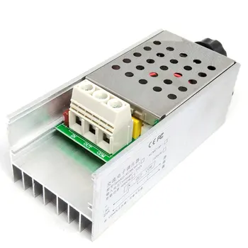 10000W SCR Regulador de Tensão de Escurecimento LED Dimmer Controlador de Velocidade do Motor Termostato Dímero 220 V Fonte de Alimentação