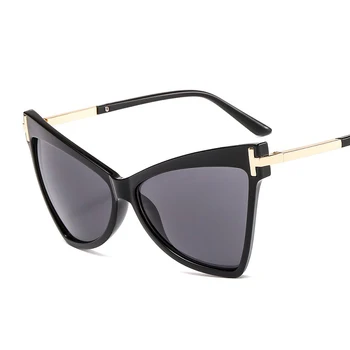 2021 Nova Chegada, Óculos estilo Olho de Gato Mulheres Homens Leopardo Armação de Metal Cor de Lente do PC de Marca, Designer de Luxo, Tendência de Moda de Óculos de Sol