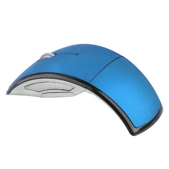 Dobrável Bluetooth Ultra Fina do Mouse Mouse Ótico sem Fio Non-Slip Ratos Com Receptor USB Para PC Computador Portátil Notebook