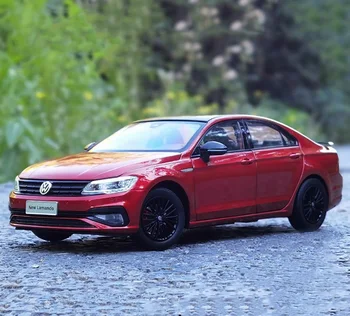 Escala 1/18 Volkswagen Novo Lamando 2021 Vermelho Fundido Modelo De Carro De Brinquedo Coleção