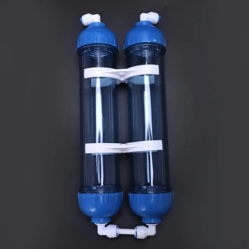 Filtro de água 2Pcs T33, Cartucho de Habitação Diy T33 Shell Filtro de Garrafa de 4Pcs Acessórios Purificador de Água Para o Sistema de Osmose Reversa