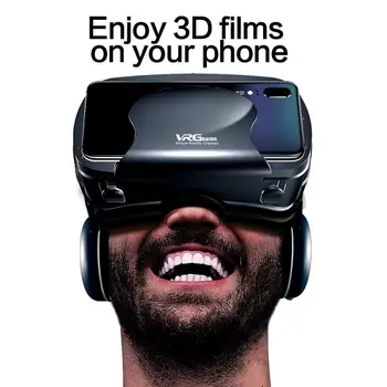 JANEIRO Pro 3D VR Óculos de Realidade Virtual em Tela Cheia Visual de Grande Ângulo VR Óculos De 5 A 7 polegadas, Dispositivo de Smartphone