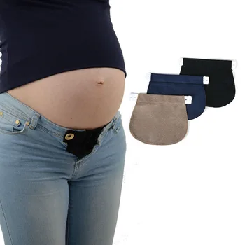 Mulheres grávidas, cinto de extensão fivela de Maternidade roupa de aids durante a gravidez a gravidez roupas de Cintura comprimento da extensão