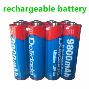 Nova Marca de 4 30PCS AA 9800mAh Recarregável Bateria de 1,5 V pilhas Novas Recarregável Batery ForElectronic Produtos Frete Grátis