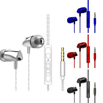 Novo EOR X10 Universal com Fios de Fone de ouvido In-ear Fones de ouvido de Baixo Fones de ouvido Para o IPhone Samsung MP3 Sport Jogo de Fones de ouvido Com Microfone