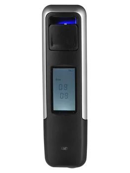 Novo Portátil Sem Contato da Respiração do Álcool Testador com Visor Digital, Tela de USB Recarregável Bafômetro Analisador de Alta Precisão