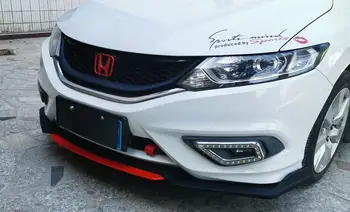 Para a Honda, JADE Frente pá Body kit spoiler 2013-2018 JADE ABS Traseiro lip spoiler traseiro pára-choque dianteiro, Difusor Protetor
