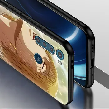 Quente Anime Ataque Titan Capa para Motorola G9 Jogar Uma Fusão Hyper G8 Power Lite Borda Mais E6s G Caneta G10 G30 Caso de Telefone