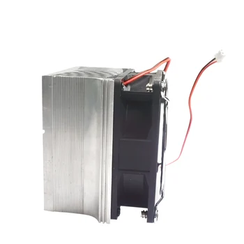 Radiador do Dissipador de calor, ventilador de Refrigeração de Kits de dissipação de calor de Alumínio DC12V Para 20W 30W 50W, 100W Led de Alta Potência