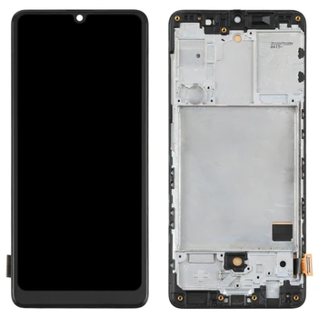 TFT Material Ecrã LCD e Digitalizador Assembly Completo com carcaça para Samsung Galaxy A41, SM-A415