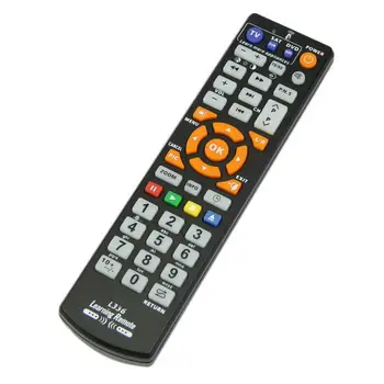Universal Controle Remoto Inteligente Com o Aprender, a Função 3 Em 1 Controlador de Trabalho Para 3 Dispositivos de STB TV DVD SAT DVB APARELHAGEM hi-fi, TV a CAIXA de L336