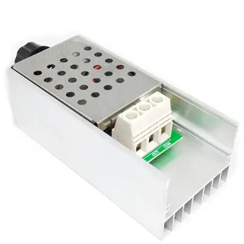10000W SCR Regulador de Tensão de Escurecimento LED Dimmer Controlador de Velocidade do Motor Termostato Dímero 220 V Fonte de Alimentação