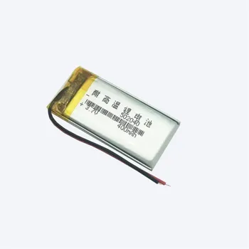 502040 3,7 V 400mAh de polímero de lítio Recarregáveis Para MP3 MP4 GPS PSP Brinquedo DIODO emissor de Luz de Condução Altifalante do Gravador do Li-íon da célula